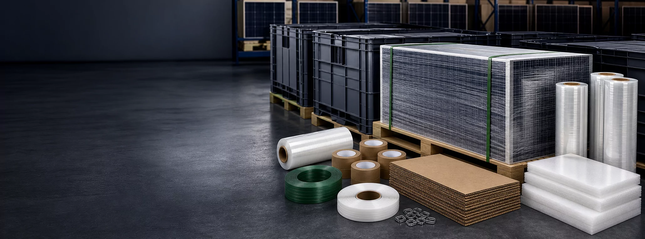 Photovoltaic packaging products and engineered protection materials